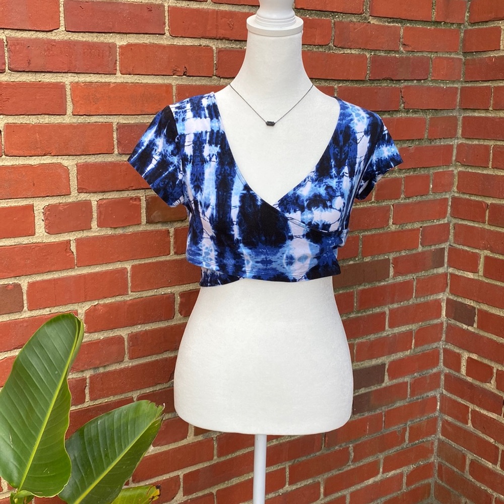 Tie dye crop top